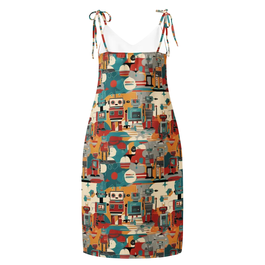 Chrome Daydream on Slip Dress — Back