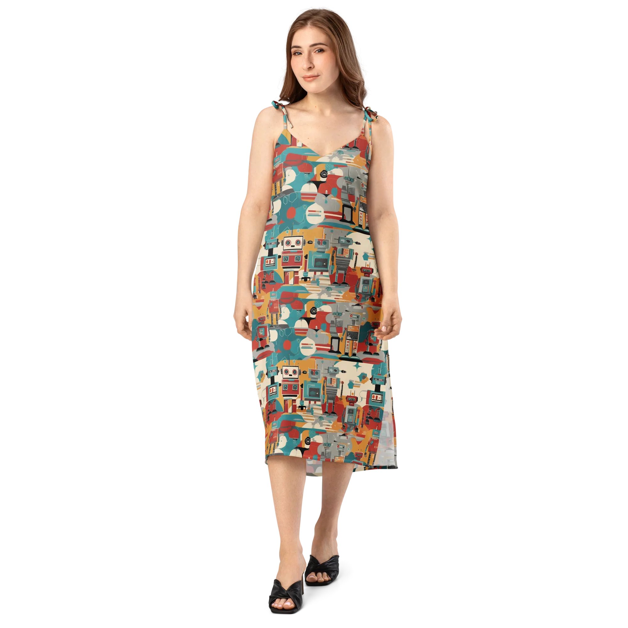 Chrome Daydream on Slip Dress — Front