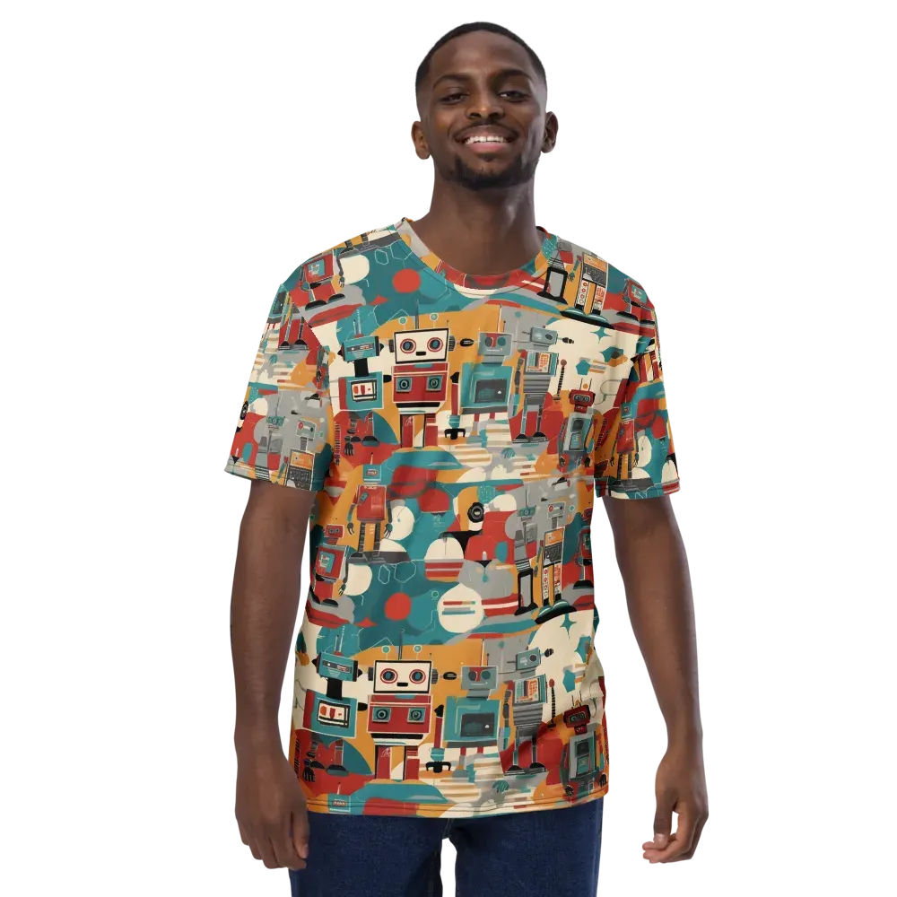 Chrome Daydream on Men's Crew Neck T-Shirt — Front