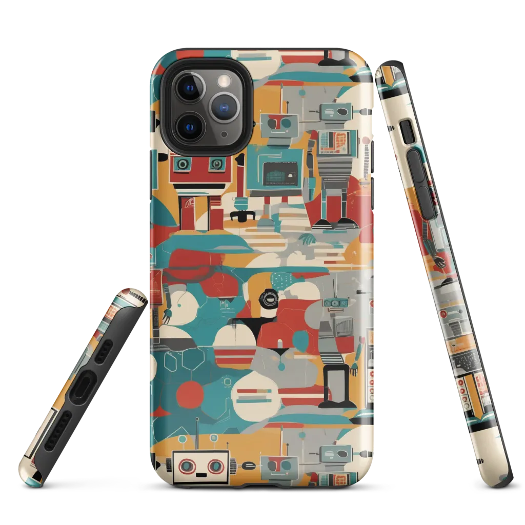 Chrome Daydream on Tough Case for iPhone® — Front