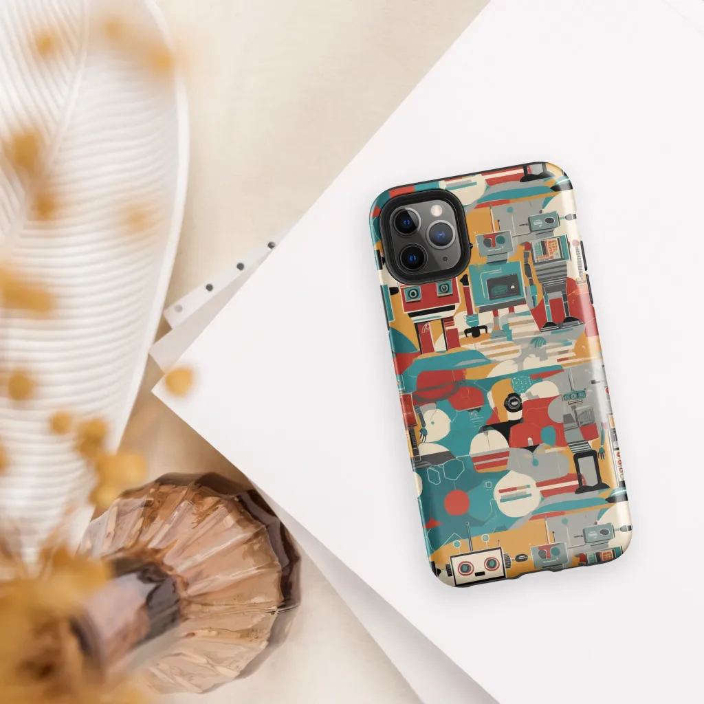 Chrome Daydream on Tough Case for iPhone® — Front