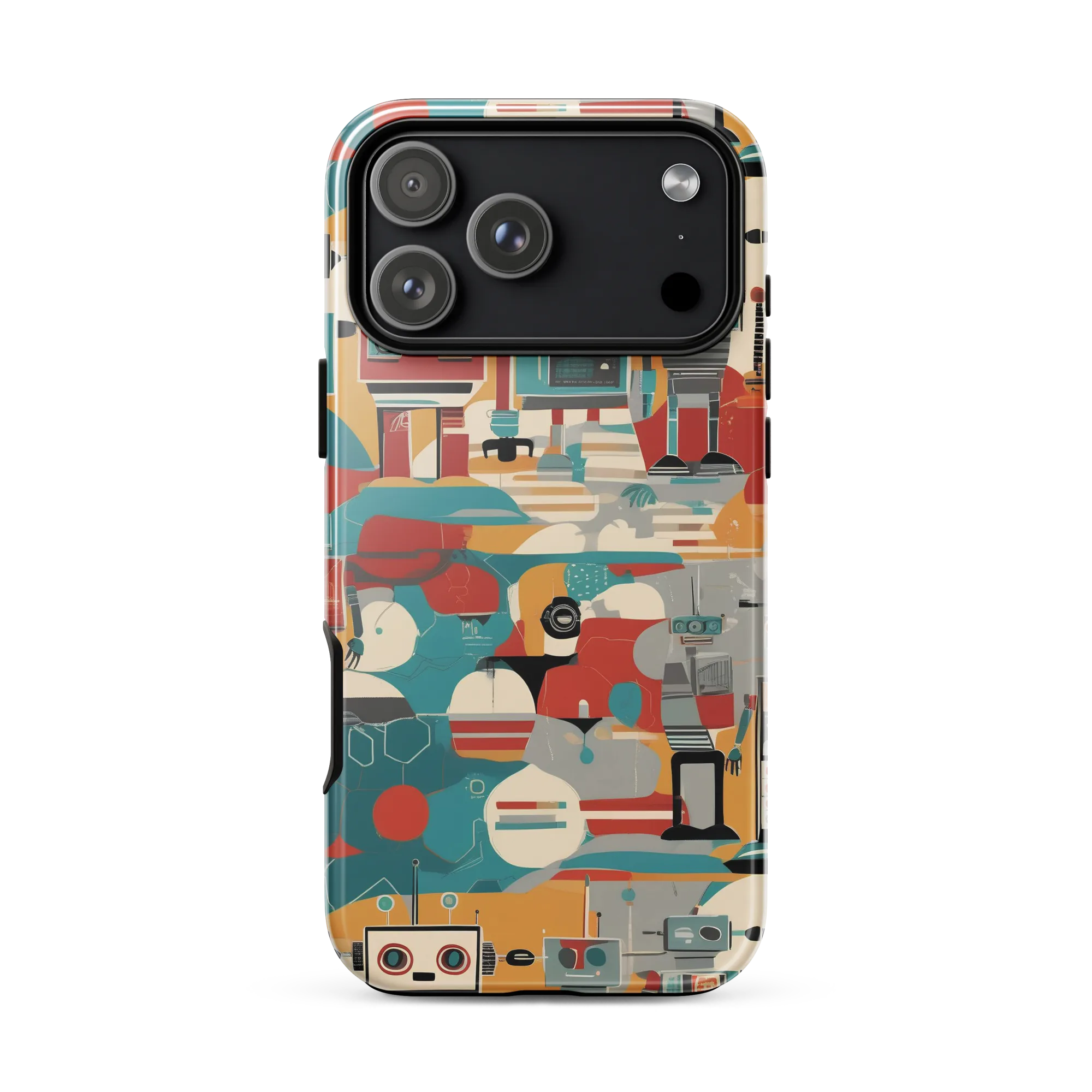 Chrome Daydream on Tough Case for iPhone® — Front