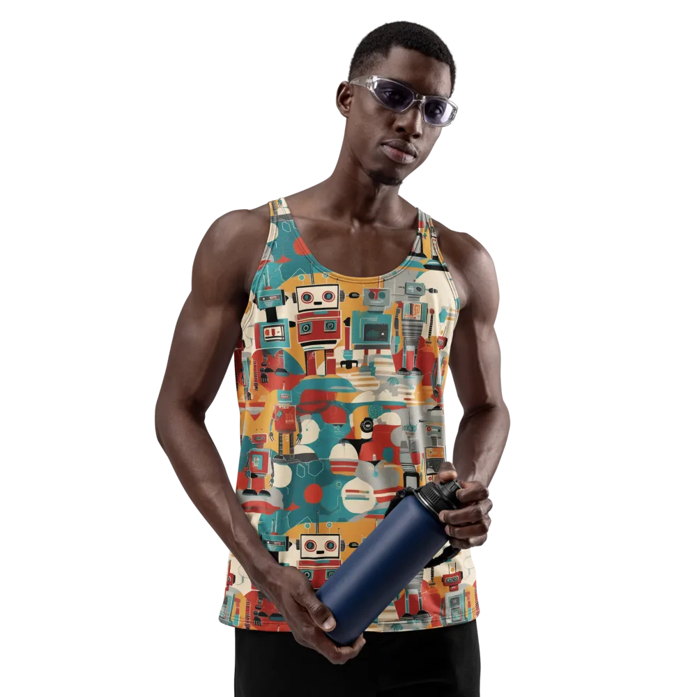 Chrome Daydream on Men's Tank Top — Front