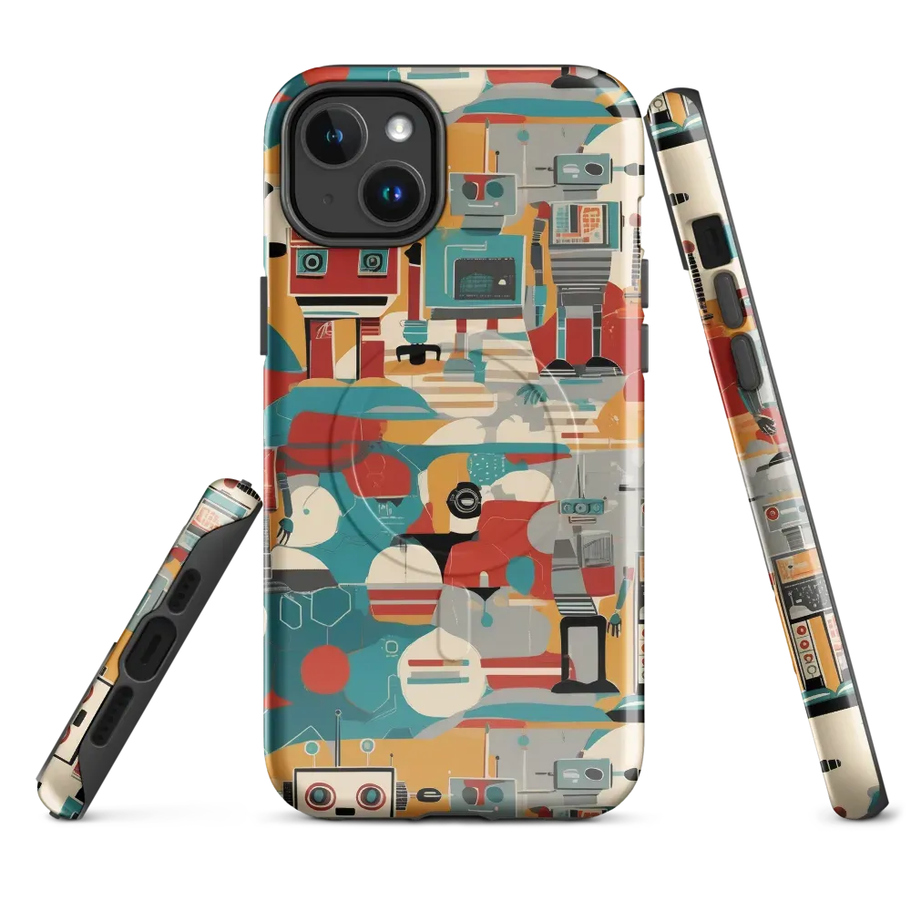 Chrome Daydream on MagSafe Tough Case for iPhone® — Front