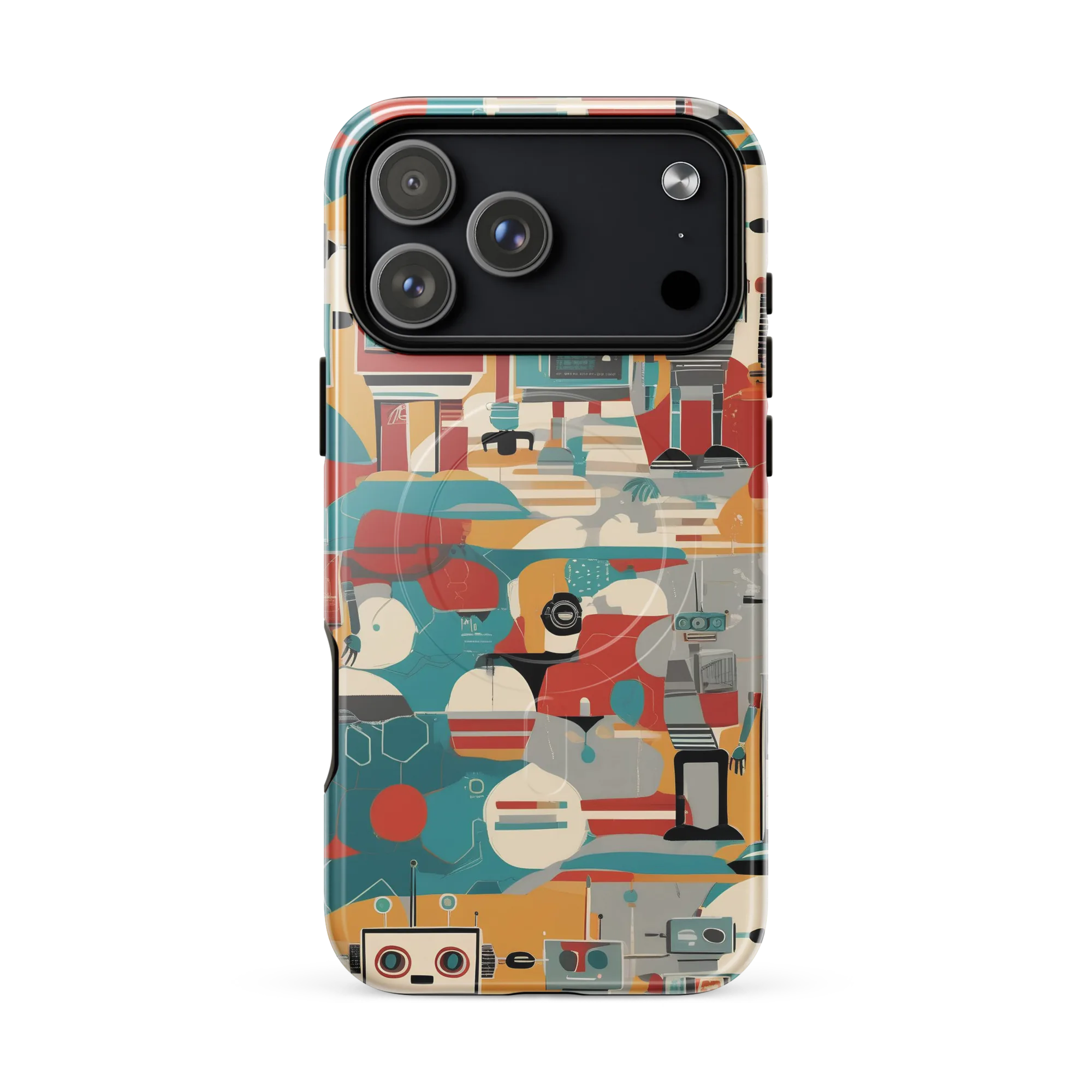 Chrome Daydream on MagSafe Tough Case for iPhone® — Front