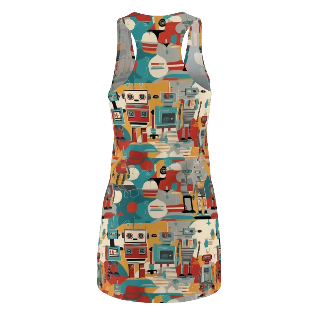 Chrome Daydream on Racerback Dress — Back