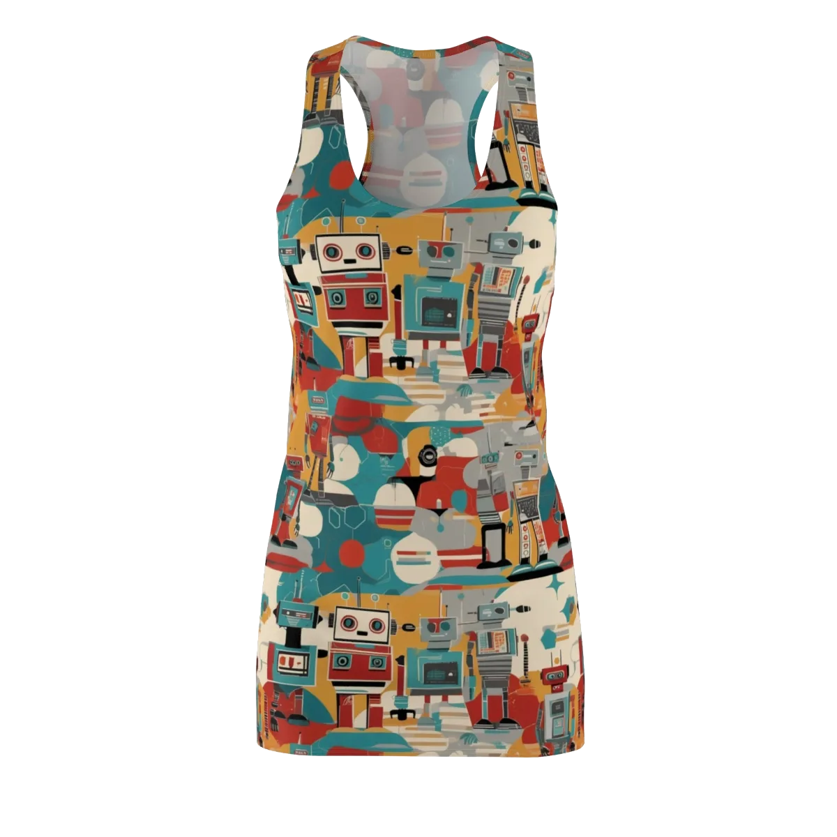 Chrome Daydream on Racerback Dress — Front