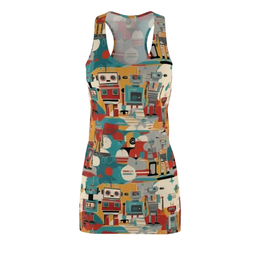 Chrome Daydream on a Racerback Dress