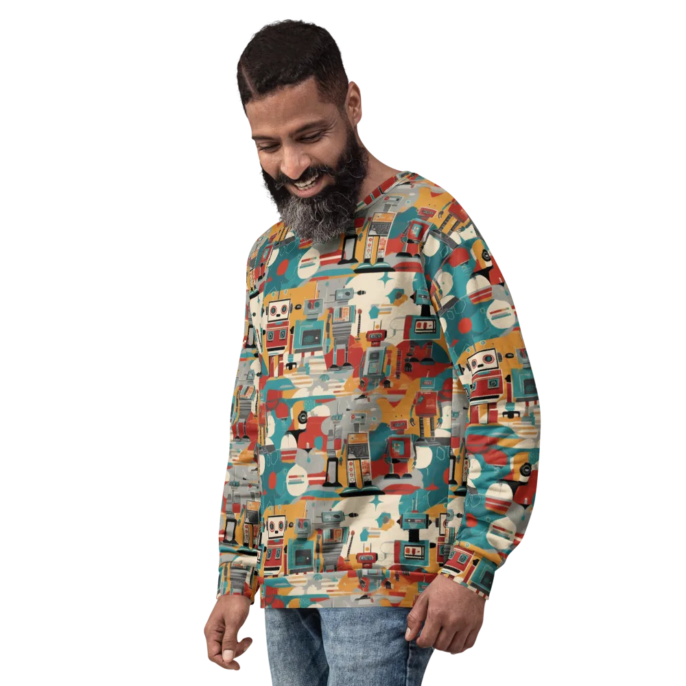 Chrome Daydream on Sweatshirt — Left Front