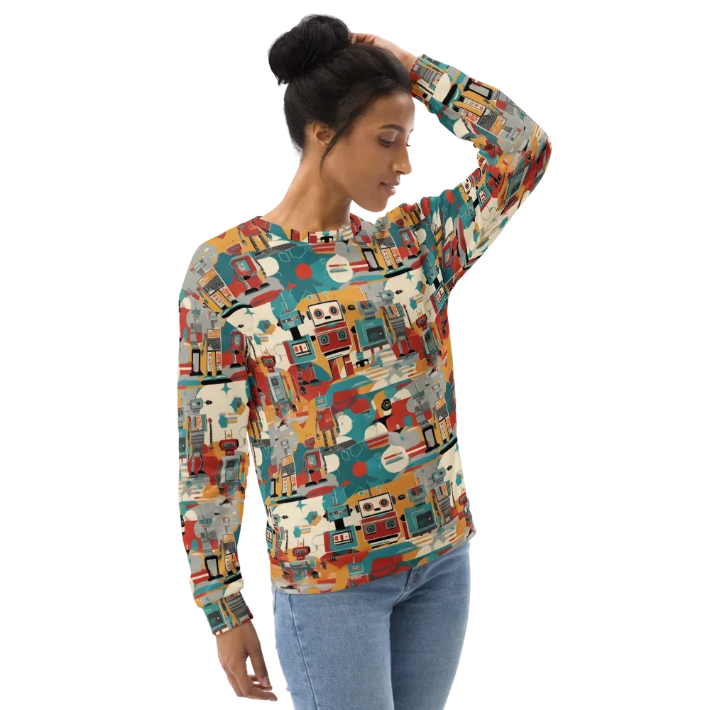 Chrome Daydream on Sweatshirt — Right Front