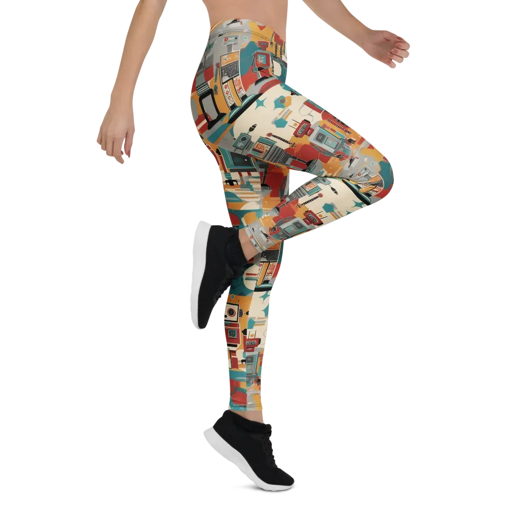 Chrome Daydream on Leggings — Right