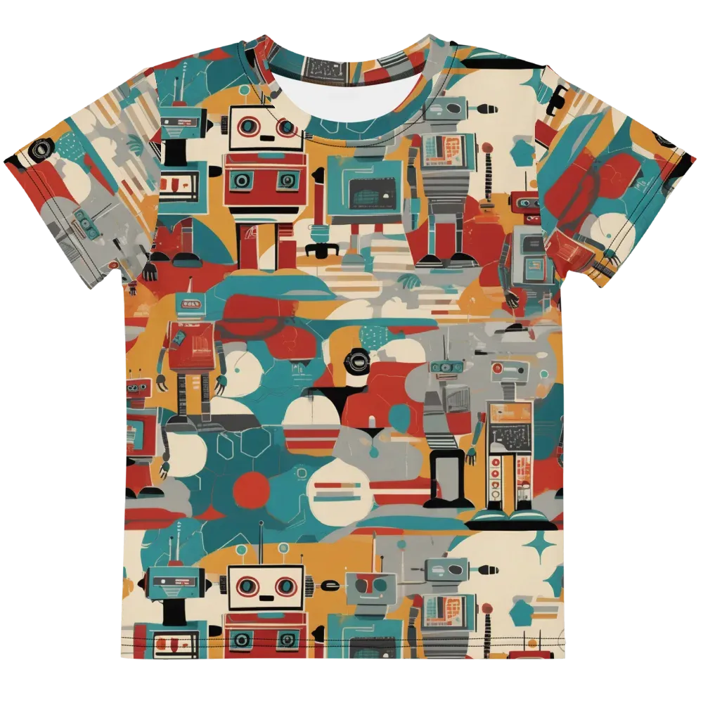 Chrome Daydream on Kids Crew Neck T-Shirt — Front