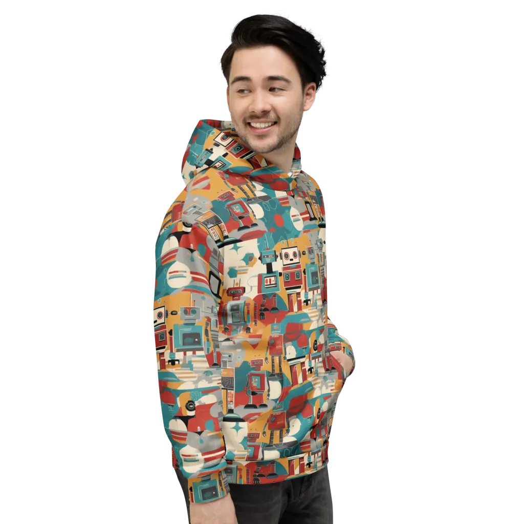 Chrome Daydream on Hoodie — Right