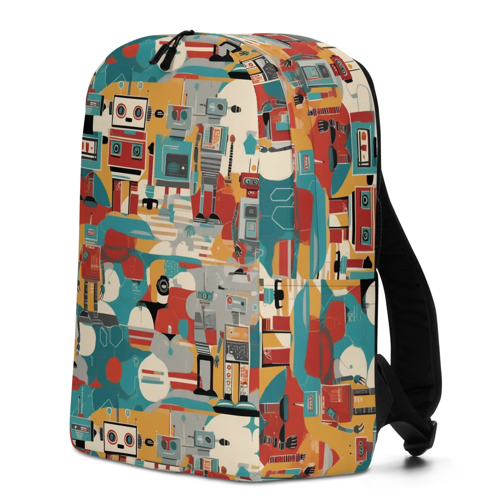 Chrome Daydream on Minimalist Backpack — Left