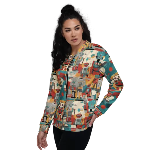 Chrome Daydream on a Bomber Jacket