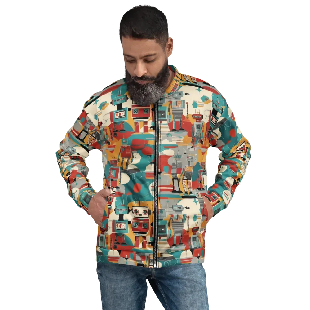 Chrome Daydream on Bomber Jacket — Front
