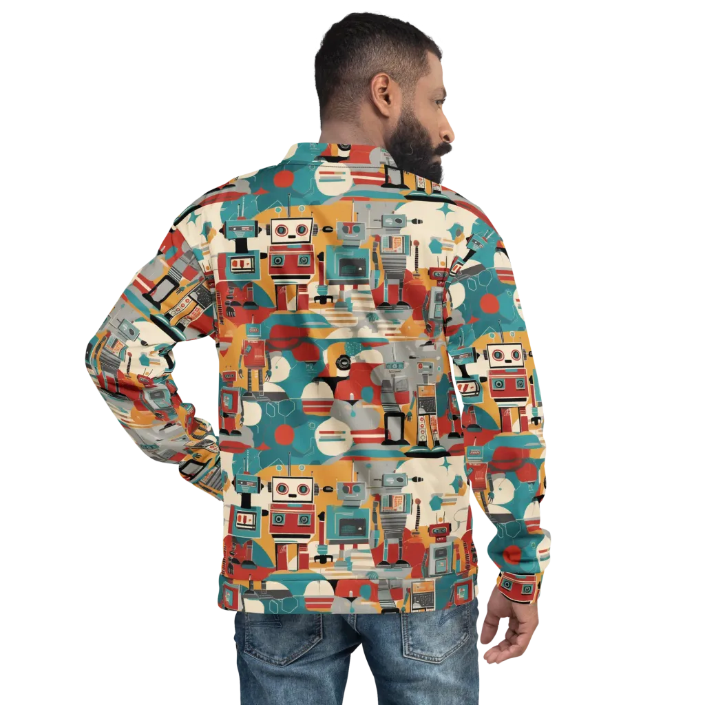 Chrome Daydream on Bomber Jacket — Back