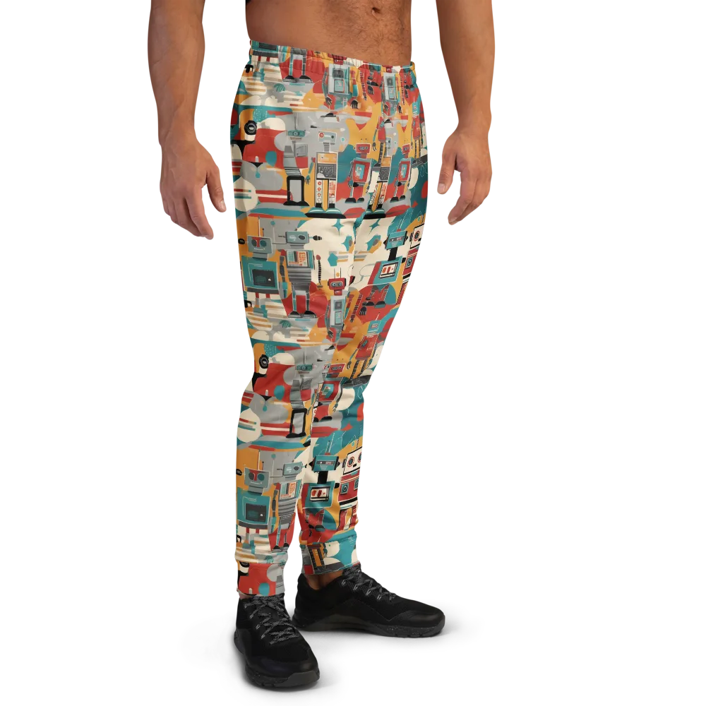 Chrome Daydream on Men's Joggers — Right
