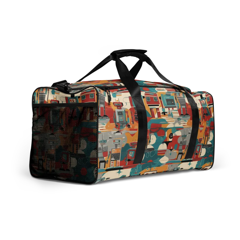 Chrome Daydream on Duffle Bag — Right Front