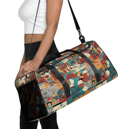 Chrome Daydream on a Duffle Bag
