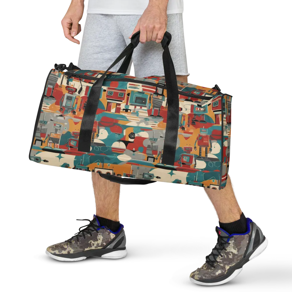 Chrome Daydream on Duffle Bag — Front