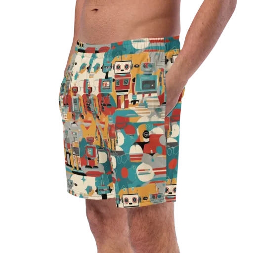 Chrome Daydream on a Swim Trunks