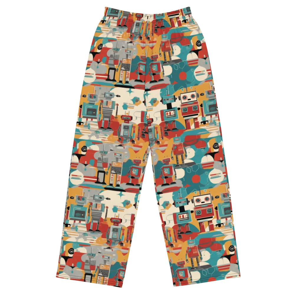Chrome Daydream on Wide-Leg Pants — Front