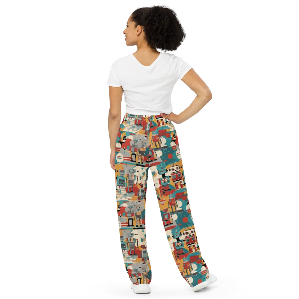 Chrome Daydream on Wide-Leg Pants — Back