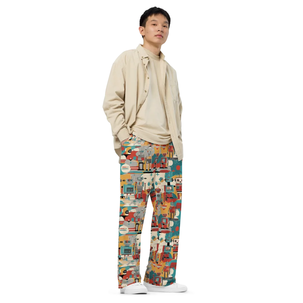 Chrome Daydream on Wide-Leg Pants — Right Front