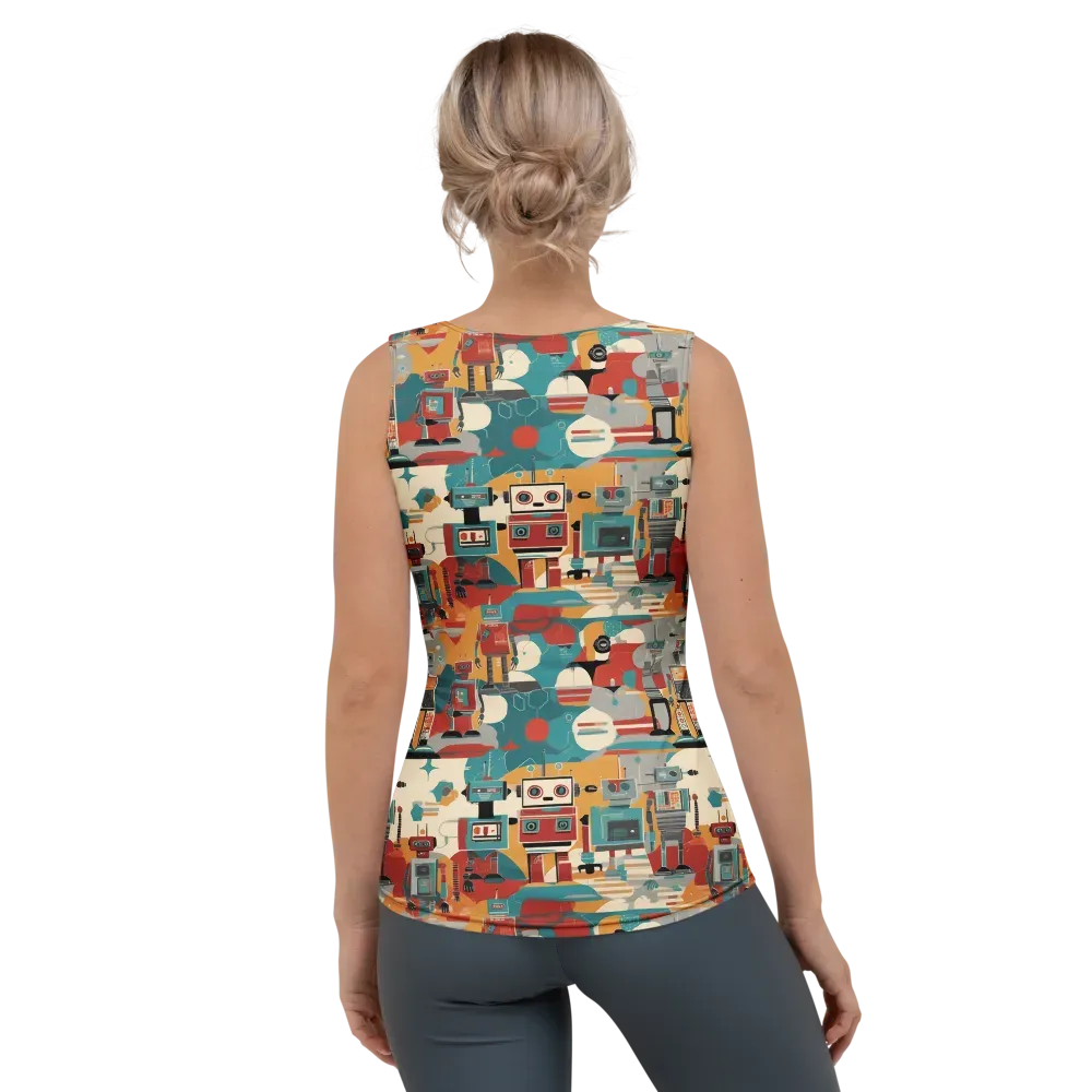 Chrome Daydream on Women's Tank Top — Back