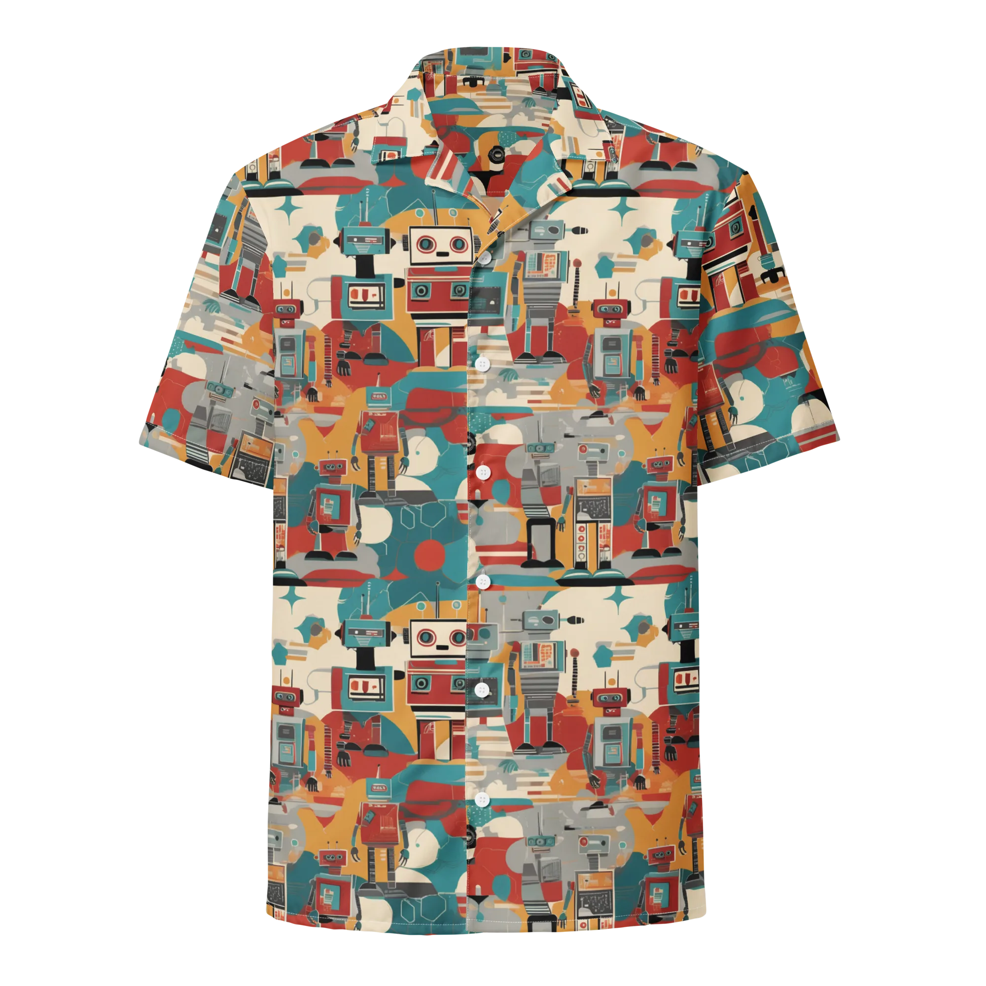 Chrome Daydream on Button Shirt — Front