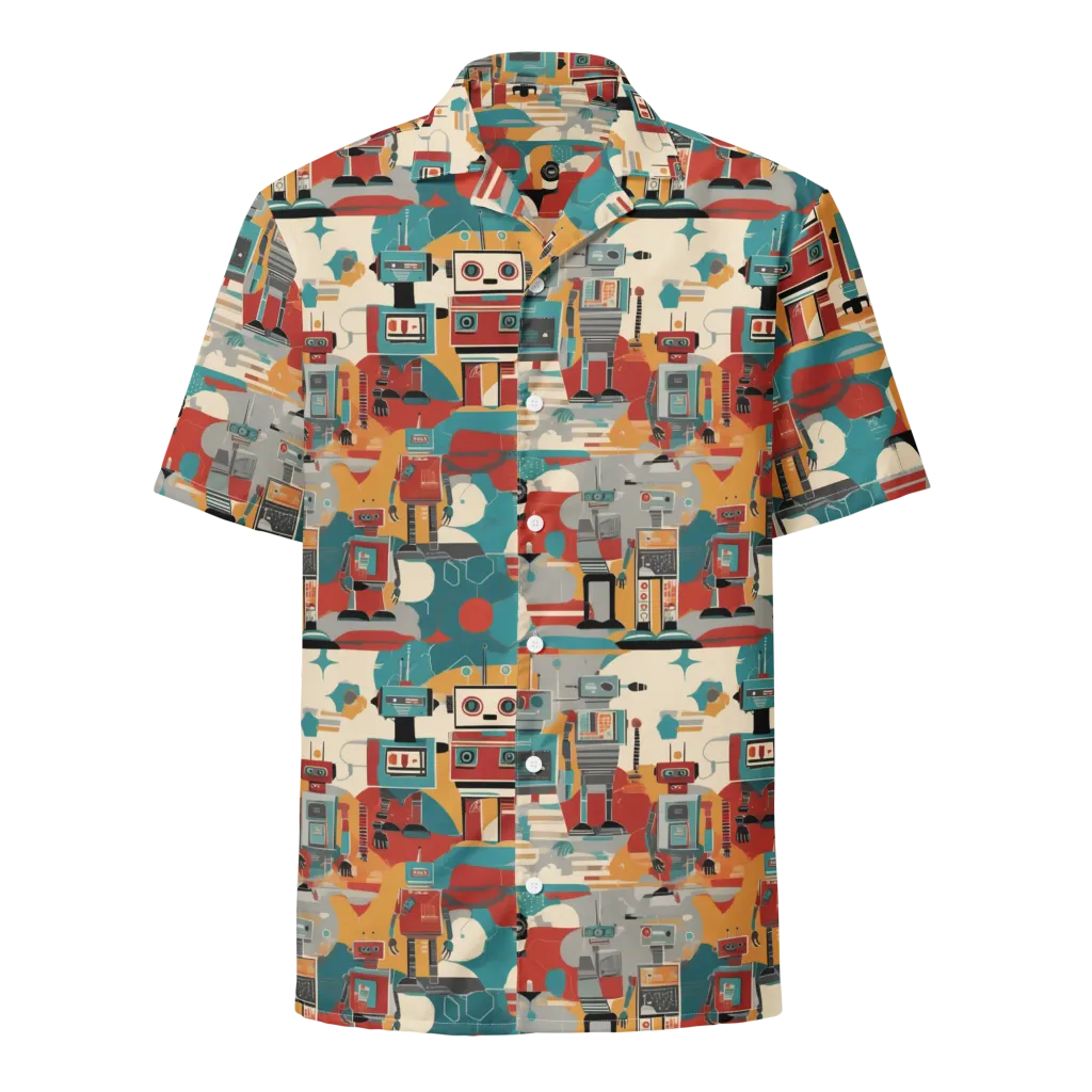 Chrome Daydream on Button Shirt — Front