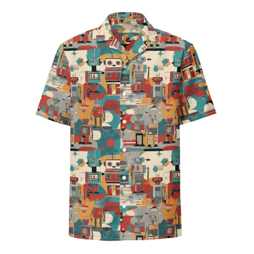 Chrome Daydream on a Button Shirt