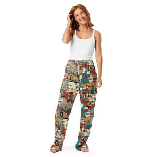 Chrome Daydream on a Women's Pajama Pants
