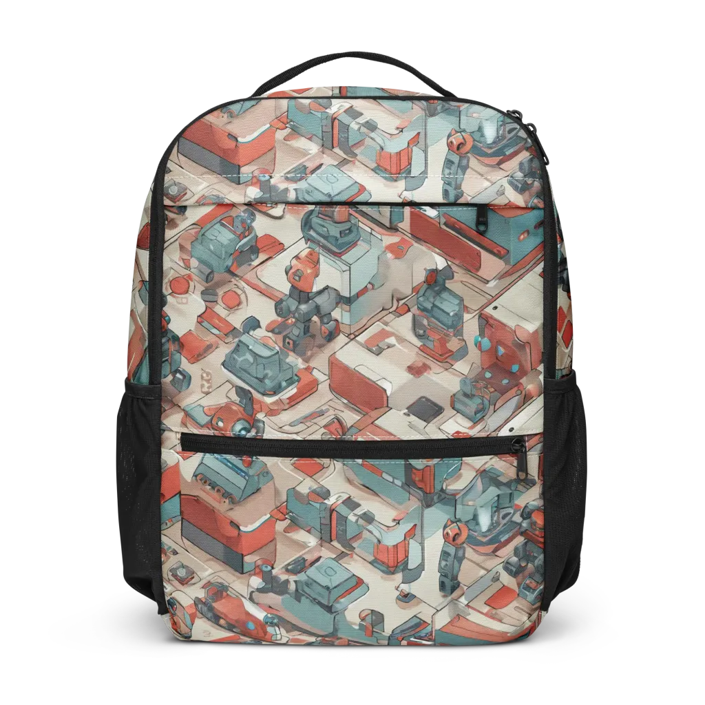 Circuit Couture on Utility Backpack — Front