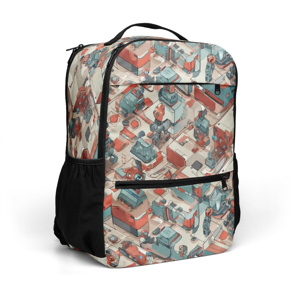 Circuit Couture on Utility Backpack — Right Front