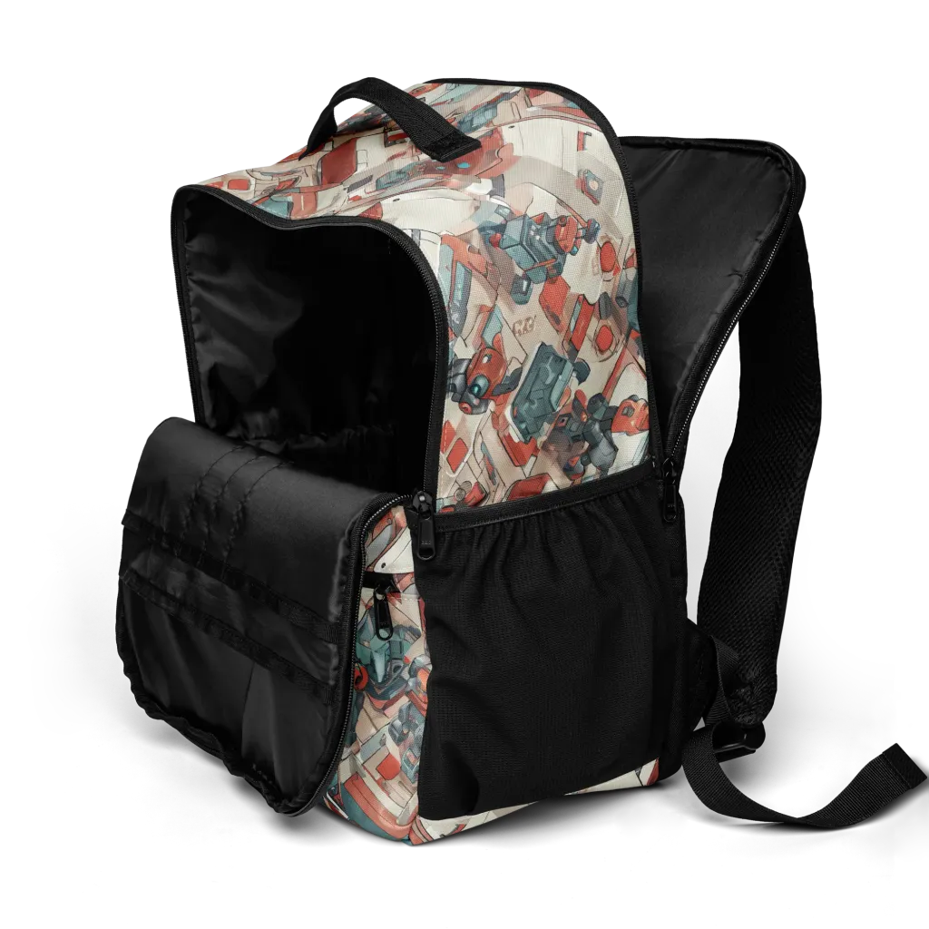Circuit Couture on Utility Backpack — Product details 2