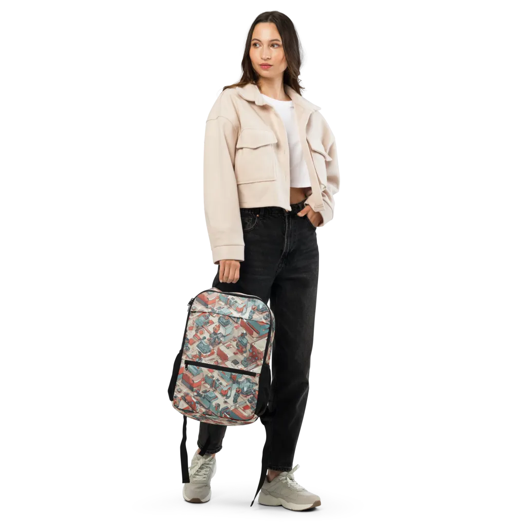 Circuit Couture on Utility Backpack — Front