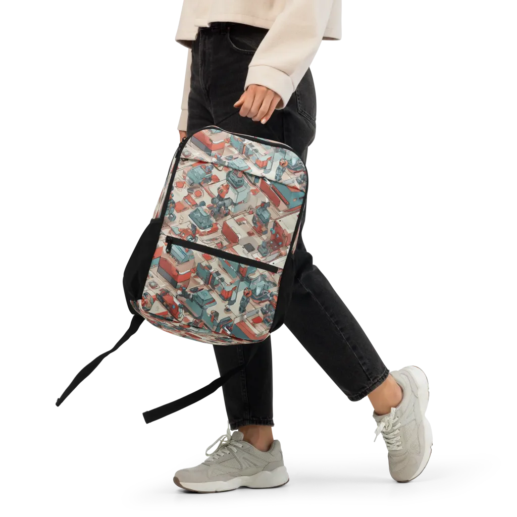 Circuit Couture on Utility Backpack — Front