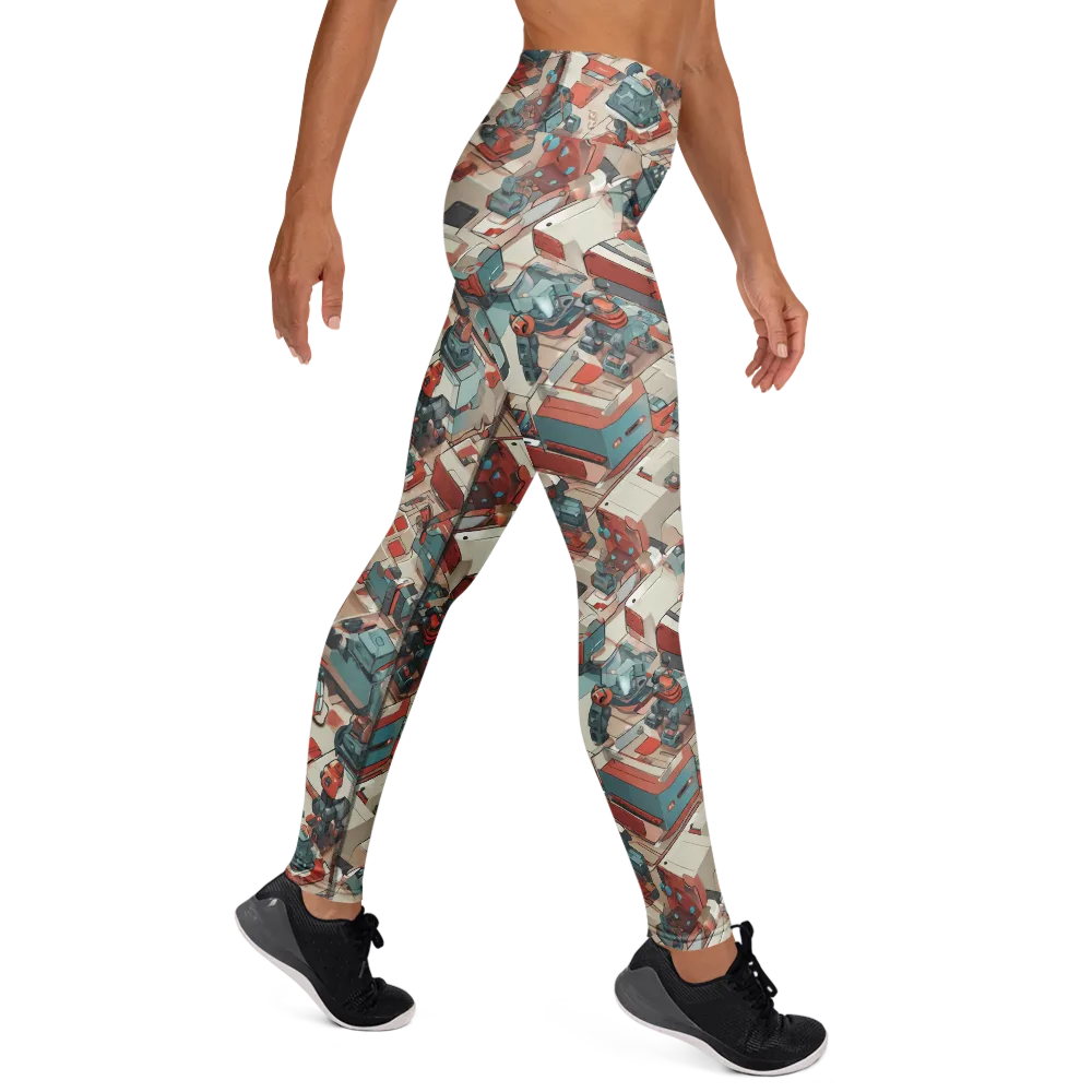 Circuit Couture on Yoga Leggings — Right