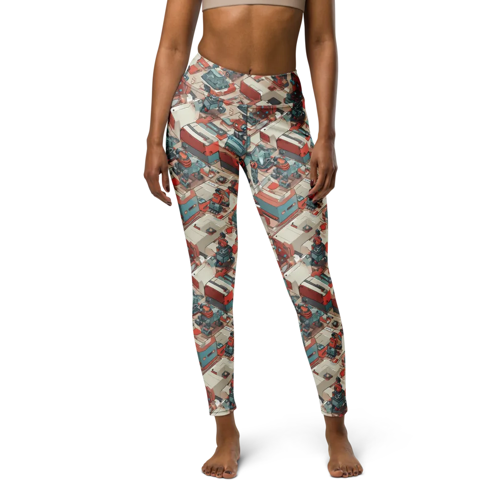 Circuit Couture on Yoga Leggings — Front