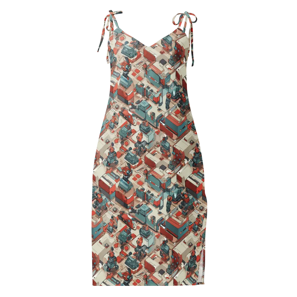 Circuit Couture on Slip Dress — Front