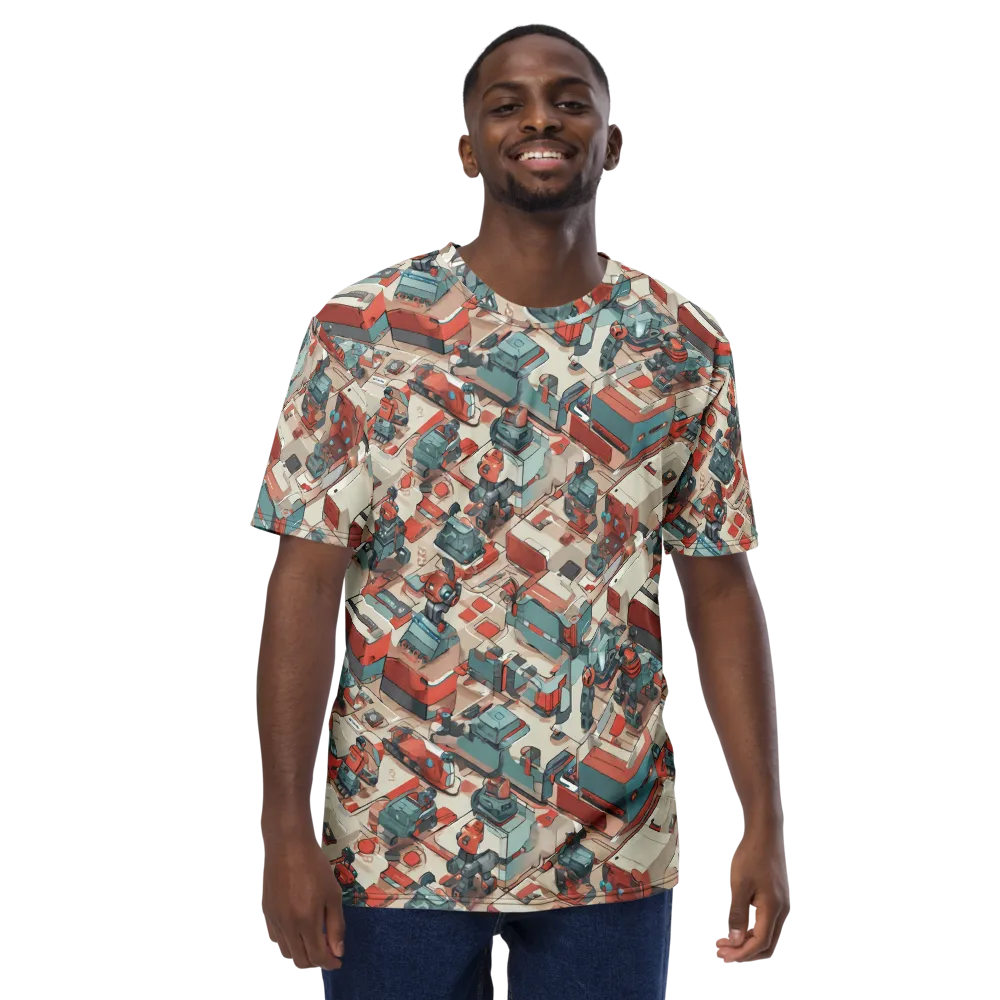 Circuit Couture on Men's Crew Neck T-Shirt — Front