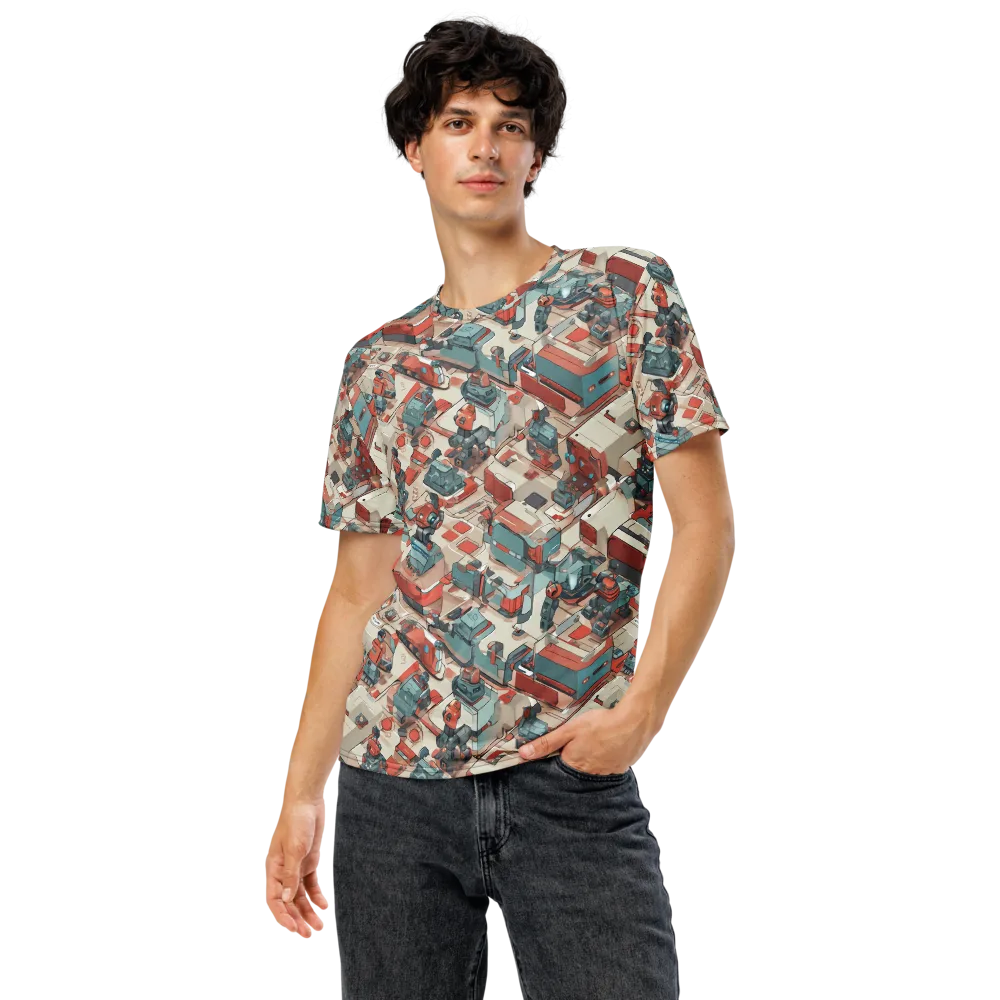 Circuit Couture on Men's Crew Neck T-Shirt — Front