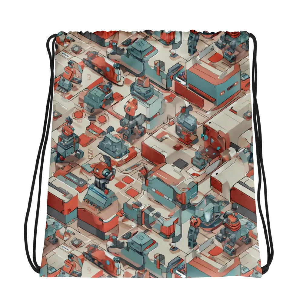 Circuit Couture on Drawstring Bag — Photo