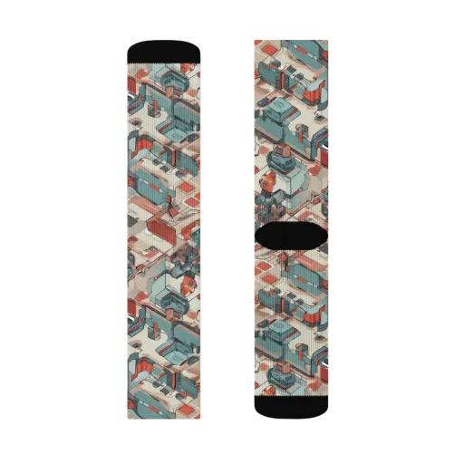 Circuit Couture on a Socks