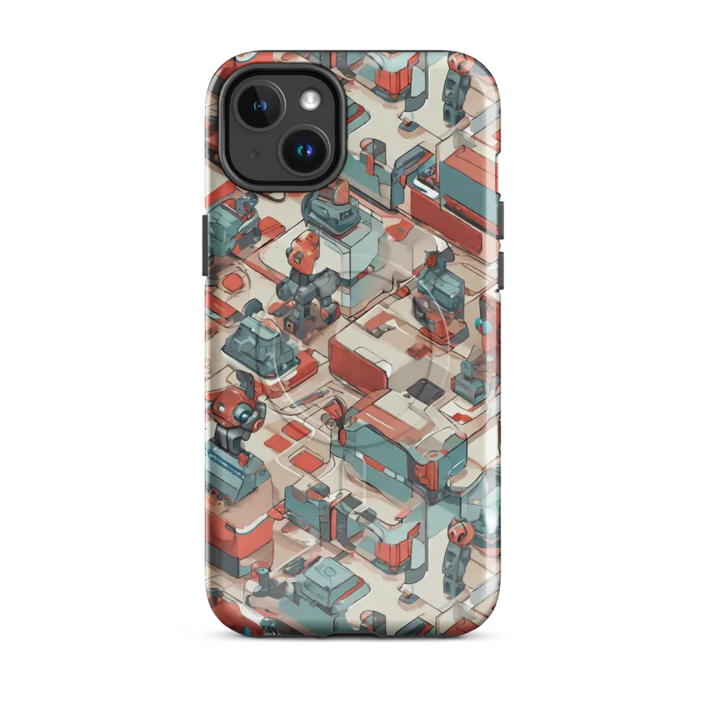 Circuit Couture on MagSafe Tough Case for iPhone® — Front