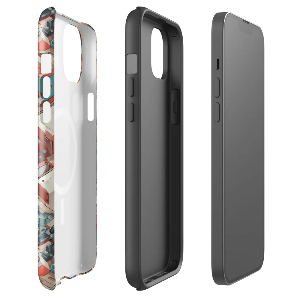 Circuit Couture on MagSafe Tough Case for iPhone® — Front