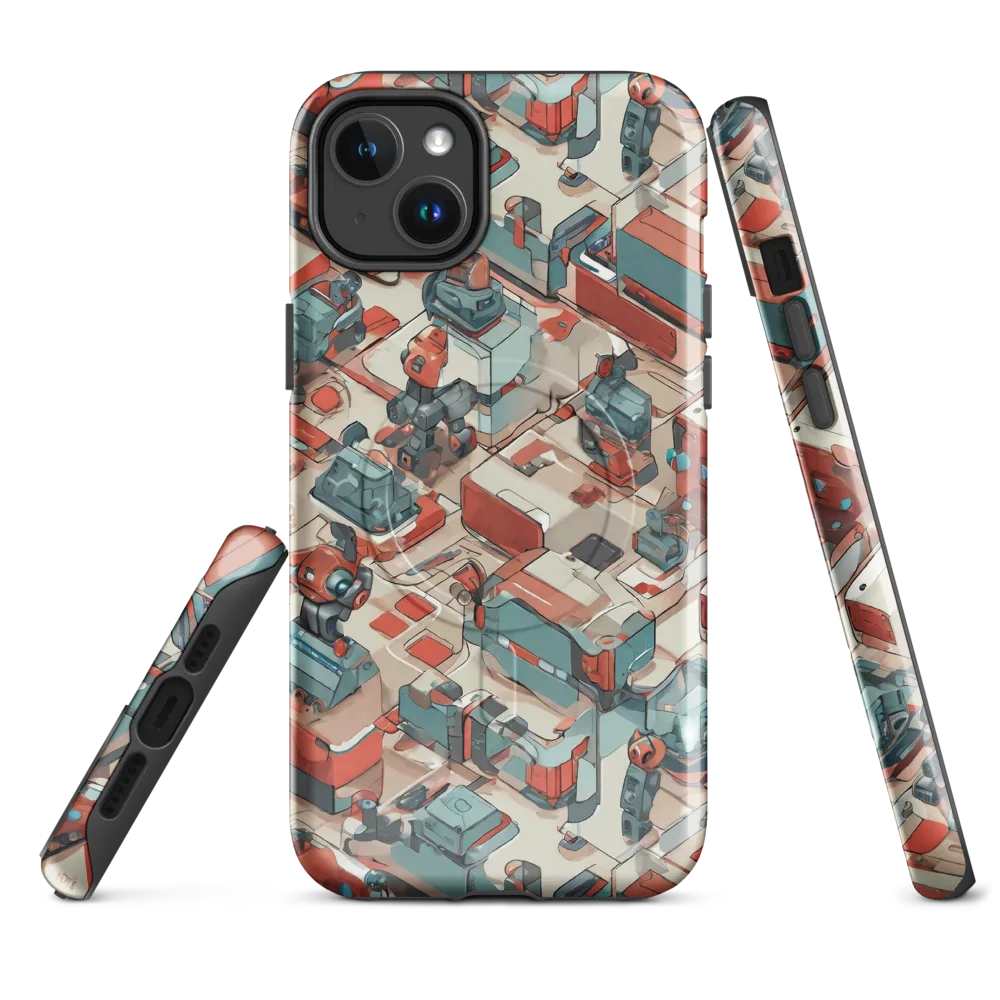 Circuit Couture on MagSafe Tough Case for iPhone® — Front
