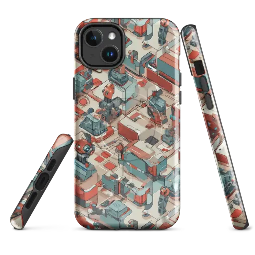 Circuit Couture on a MagSafe Tough Case for iPhone®